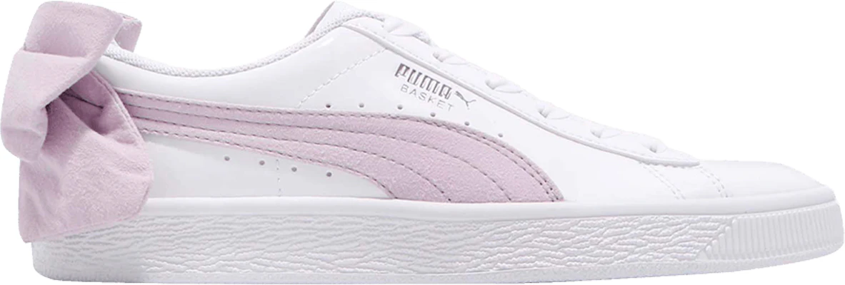 Puma basket bow rosa hotsell