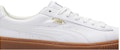 (Women) Puma  Basket Platform Core 'White'  364040-01
