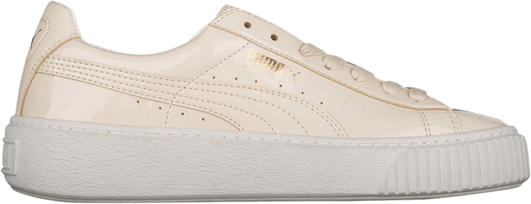 Puma basket 2025 platform beige