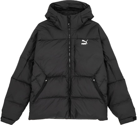 PUMA 黑色连帽长袖羽绒夹克 623496-01 Buy PUMA 黑色连帽长袖羽绒夹克 623496-01