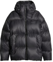 PUMA Black Hooded Puffer Jacket Long Sleeve Thermal Coat. 678334-01 PUMA Black Hooded Puffer Jacket Long Sleeve Thermal Coat. 678334-01