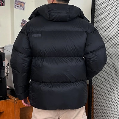 プーマ ブラック フード付きパファージャケット 長袖 サーマルコート. 678334-01 Details for プーマ ブラック フード付きパファージャケット 長袖 サーマルコート. 678334-01