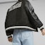 Purchase PUMA 黑色拼接字母印花休閒長袖外套 623509-01