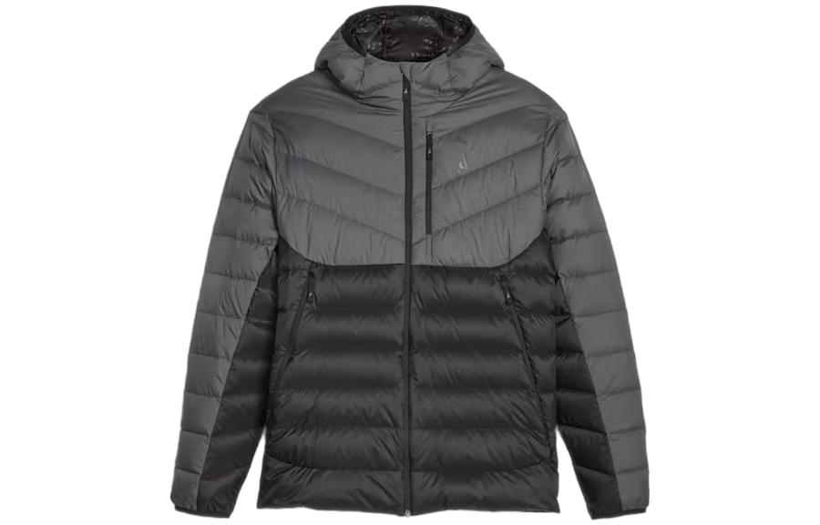 Order PUMA 黑色拉鍊連帽長袖羽絨外套 524109-01