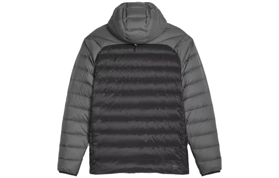 Lookbook PUMA 黑色拉鍊連帽長袖羽絨外套 524109-01