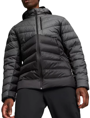 PUMA 黑色拉鍊連帽長袖羽絨外套 524109-01 Purchase PUMA 黑色拉鍊連帽長袖羽絨外套 524109-01