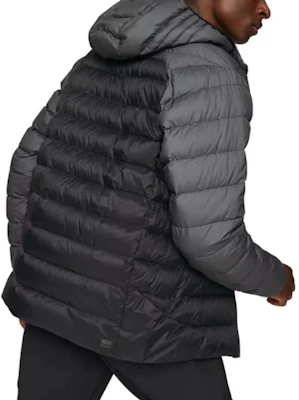 PUMA 黑色拉鍊連帽長袖羽絨外套 524109-01 Details for PUMA 黑色拉鍊連帽長袖羽絨外套 524109-01