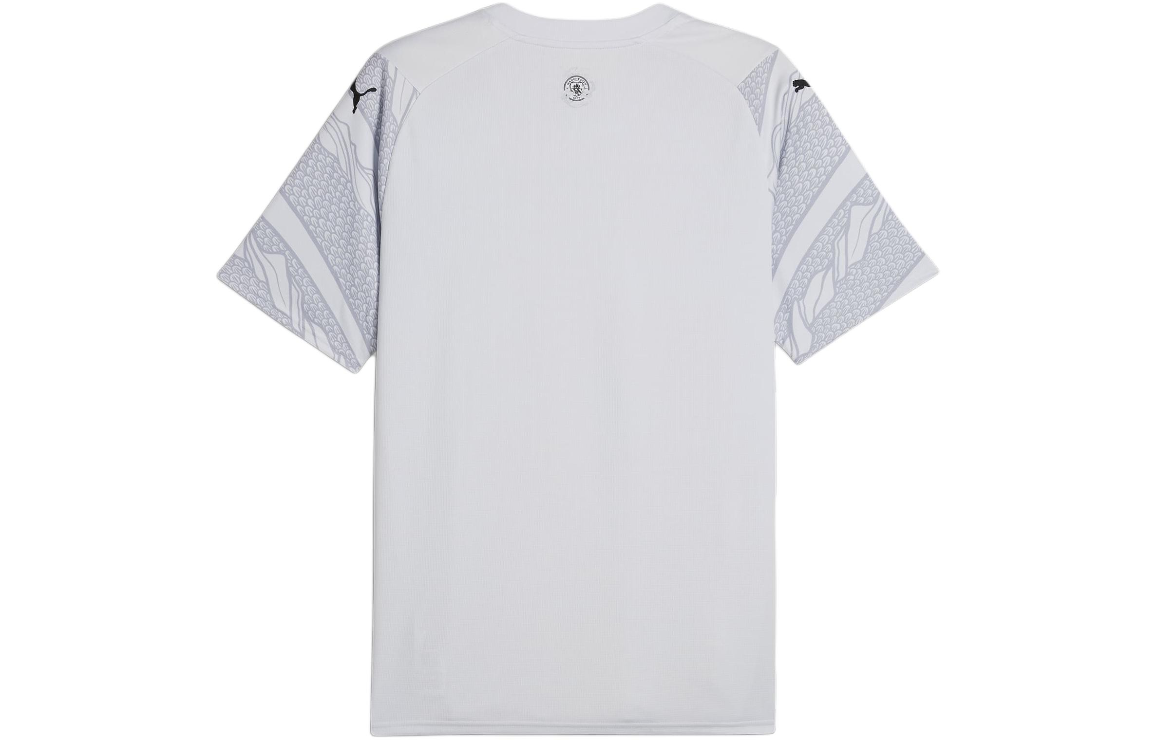 Lookbook PUMA 龍紋圓領灰色休閒運動T恤 778516-20