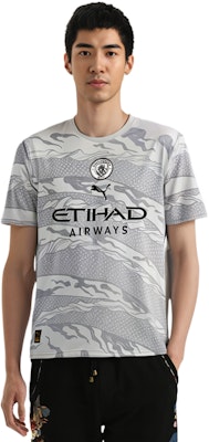 PUMA 龍紋圓領灰色休閒運動T恤 778516-20 Purchase PUMA 龍紋圓領灰色休閒運動T恤 778516-20