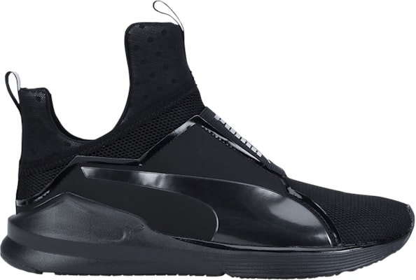 Puma fierce core black top and white