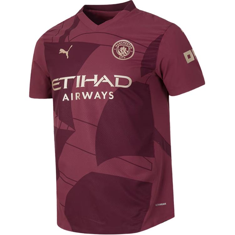 PUMA  Retro Fitness Quick-Dry Breathable Colorblock T-Shirt - Red. 778615-03