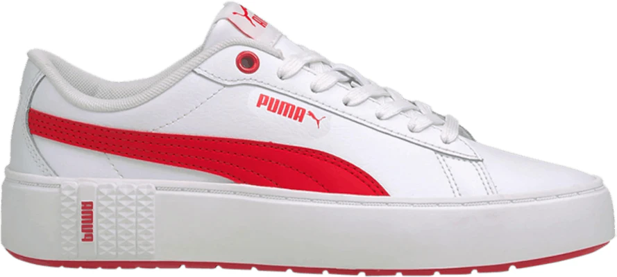 Puma smash 2025 platform red