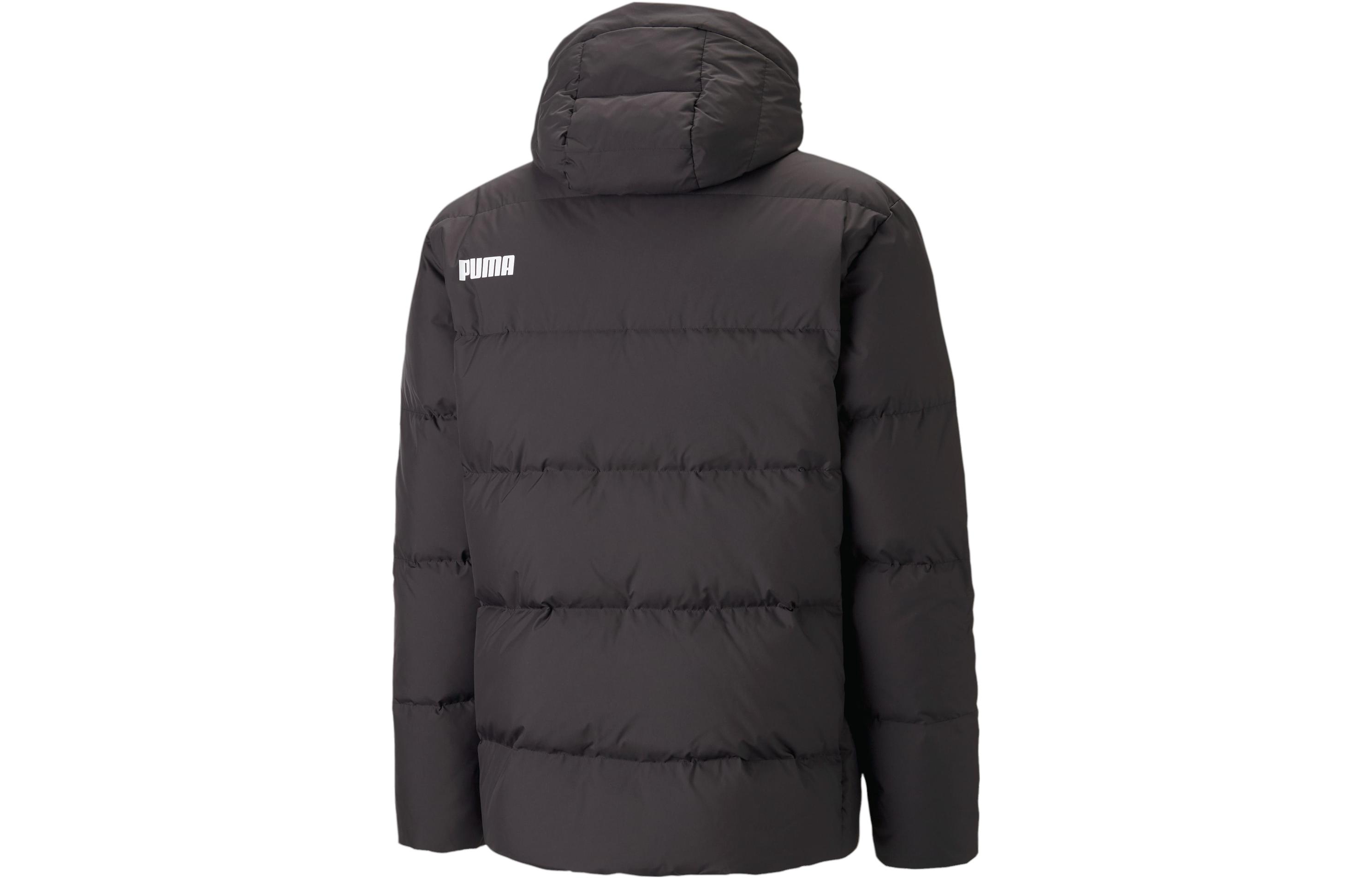 Lookbook PUMA纯色连帽外套黑色休闲服夹克. 849987-01