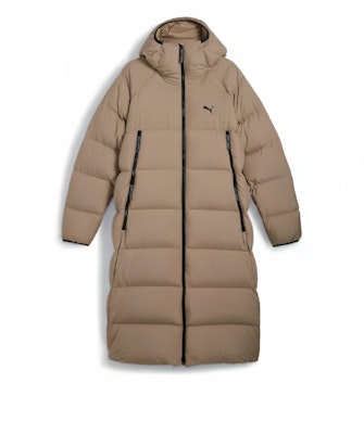 PUMA Sportstyle FW24 WarmCELL Loose Fit Brown Down Jacket with Hood. 684116-67 Order PUMA Sportstyle FW24 WarmCELL Loose Fit Brown Down Jacket with Hood. 684116-67