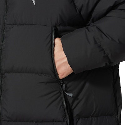 PUMA Sportstyle Solid Color Hooded Long Sleeve Down Jacket Black 684116-01 Cheap PUMA Sportstyle Solid Color Hooded Long Sleeve Down Jacket Black 684116-01