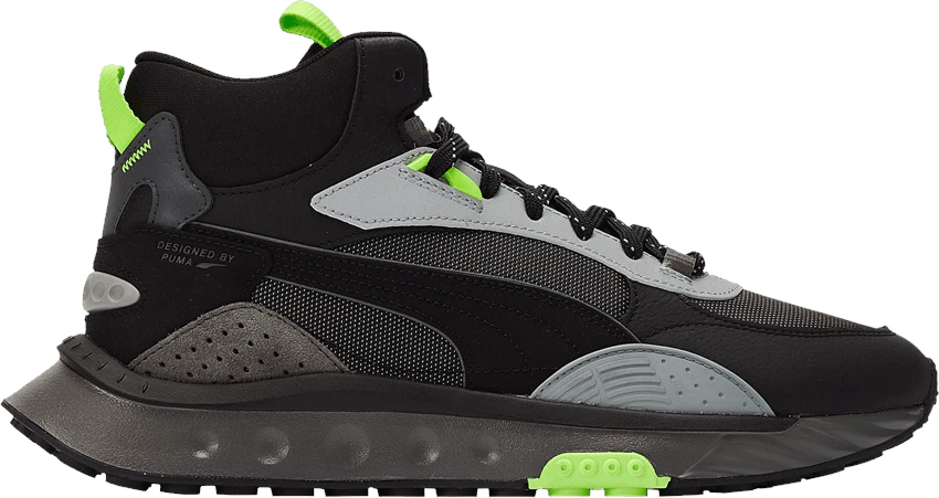 Puma Wild Rider Mid 'Black Dark Shadow' 381598-01 - 381598-01 - Novelship