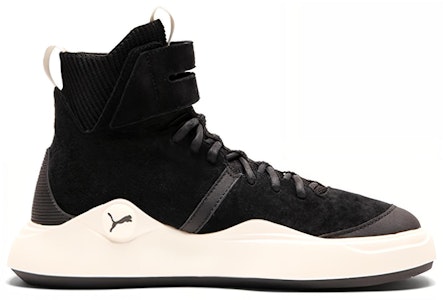 PUMA Abyss Solstice 魔術貼 休閒 高筒 板鞋 男女同款 黑白 Order PUMA Abyss Solstice 魔術貼 休閒 高筒 板鞋 男女同款 黑白