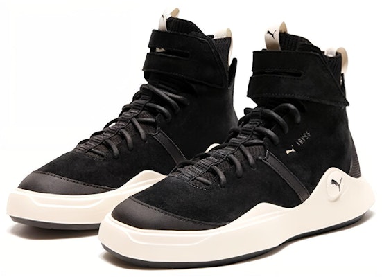 Puma Abyss Solstice Hitam/Putih Sepatu Papan Tinggi 365389-01 Lookbook Puma Abyss Solstice Hitam/Putih Sepatu Papan Tinggi 365389-01