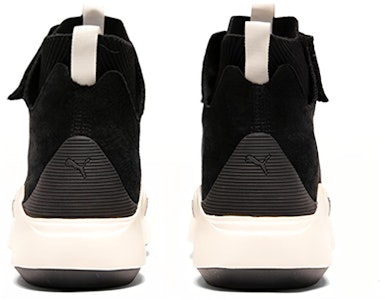 PUMA Abyss Solstice 魔術貼 休閒 高筒 板鞋 男女同款 黑白 Purchase PUMA Abyss Solstice 魔術貼 休閒 高筒 板鞋 男女同款 黑白