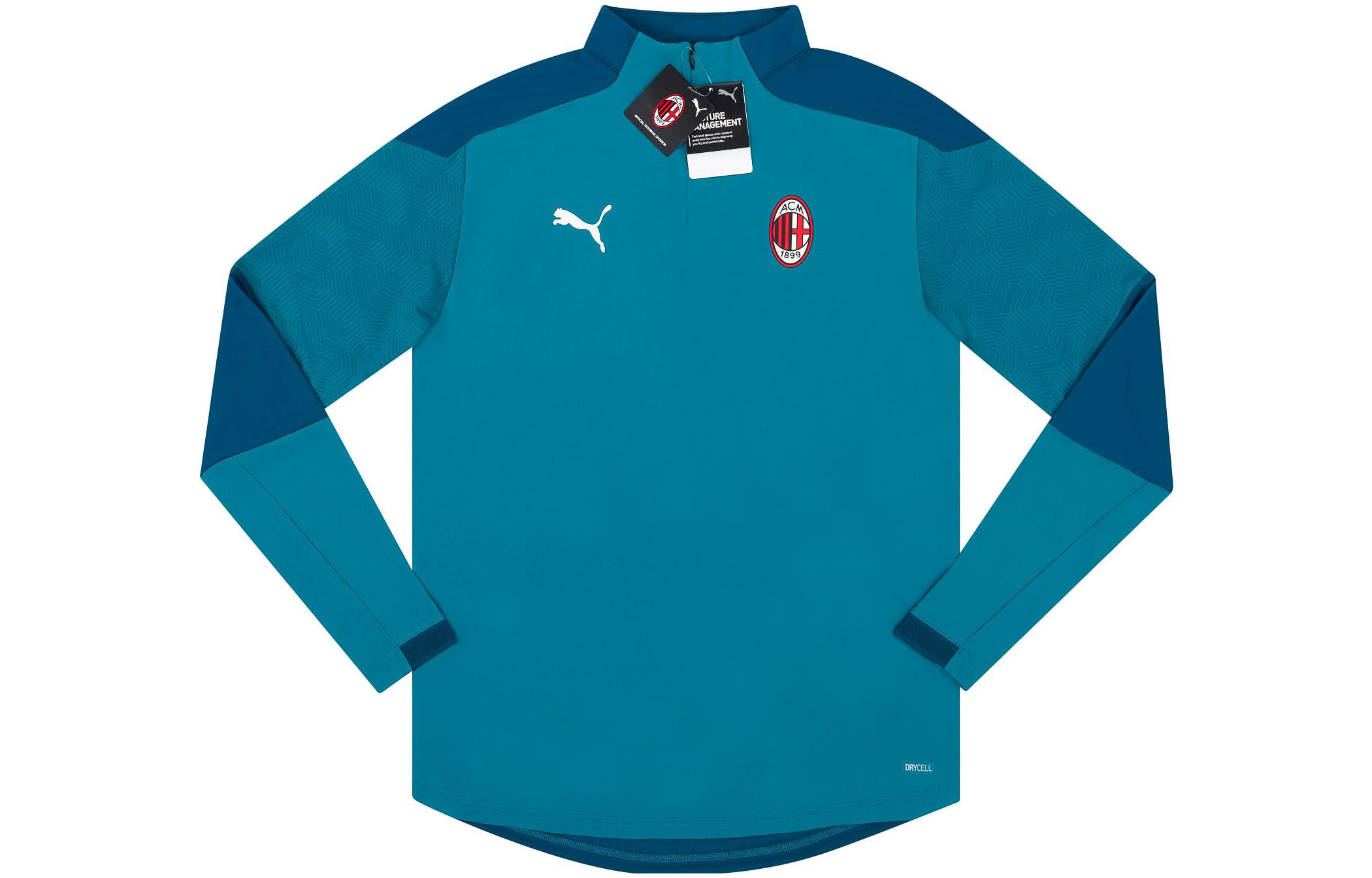 Puma AC Milan Logo Colorblock Sweatshirt Blue - 758193-03