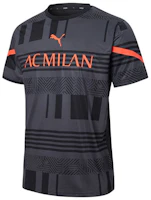 Puma AC Milan Retro Football Crewneck T-Shirt Black 765053-04 Puma AC Milan Retro Football Crewneck T-Shirt Black 765053-04