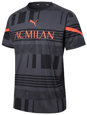 Puma AC Milan Retro Football Crewneck T-Shirt Black 765053-04 Buy Puma AC Milan Retro Football Crewneck T-Shirt Black 765053-04
