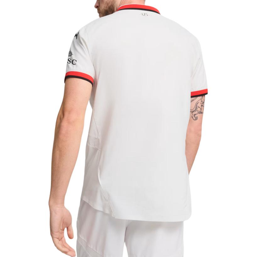 Details for プーマ ACミラン SS24 ホワイト アウェイ 半袖 サッカージャージ ロゴ デザイン 775013-02
