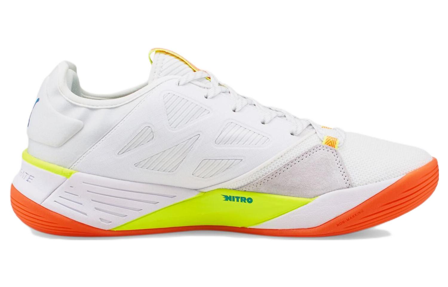 Order Puma Accelerate Turbo Nitro ''Blanc Orange Jaune'' 106459-03