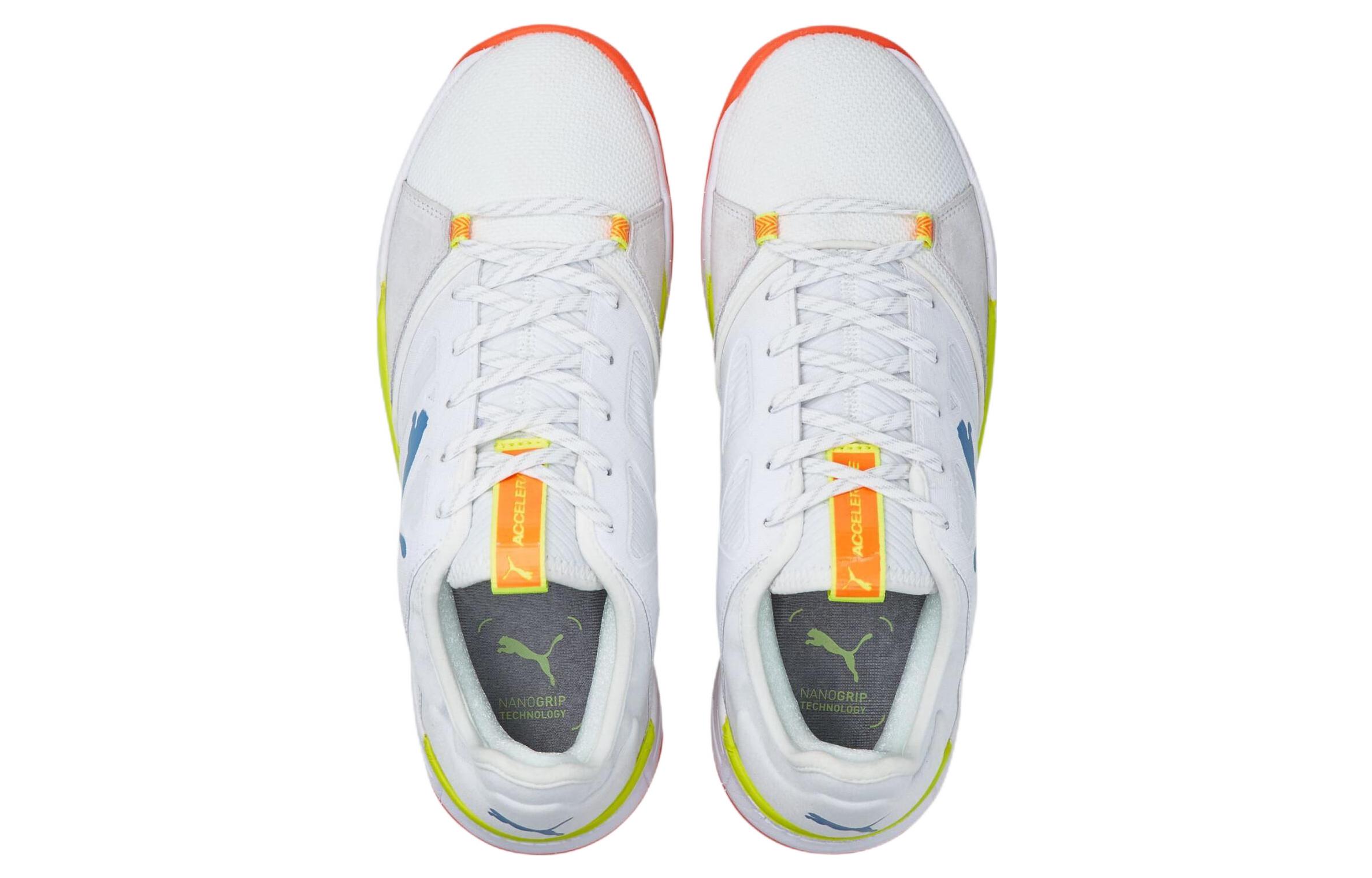 Lookbook Puma Accelerate Turbo Nitro ''Blanc Orange Jaune'' 106459-03