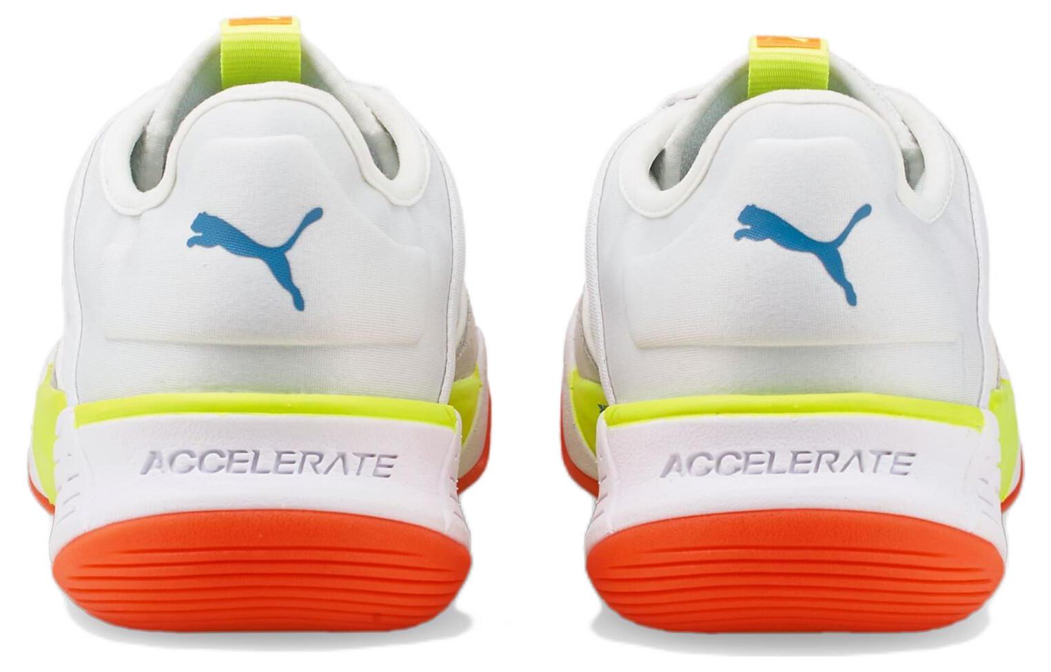 Shop Puma Accelerate Turbo Nitro ''Blanc Orange Jaune'' 106459-03