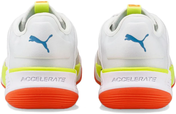 Puma Accelerate Turbo Nitro ''Blanc Orange Jaune'' 106459-03 Shop Puma Accelerate Turbo Nitro ''Blanc Orange Jaune'' 106459-03