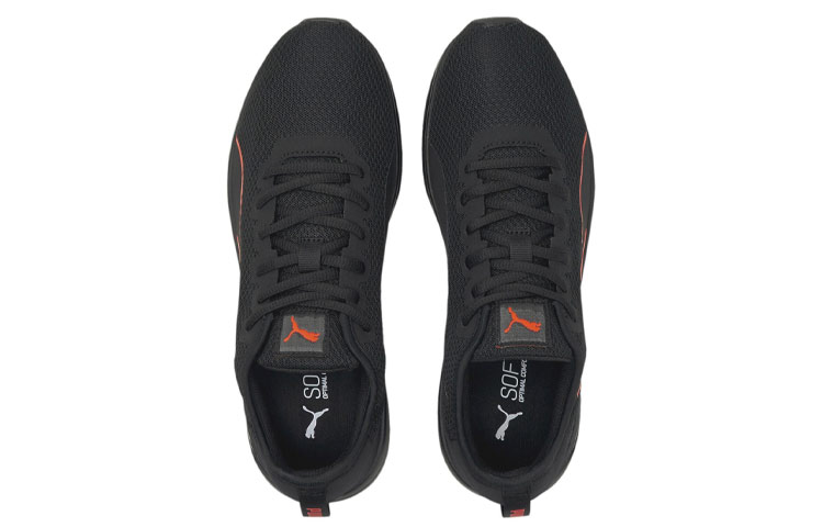 Lookbook 푸마 액센트 블랙 레드 (Puma Accent Black Red) 195515-02