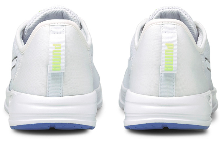 Shop 彪马 Accent 輕便透氣休閒運動跑步鞋 白藍