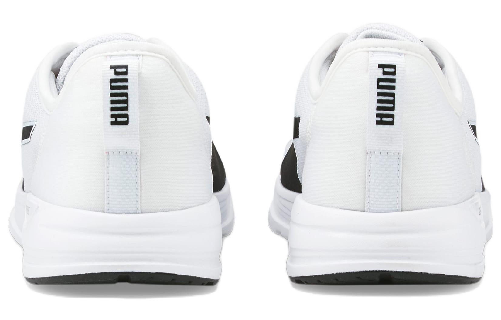 Shop PUMA Accent 運動 休閒 透氣輕便 低筒 跑步鞋 男女款 白黑色