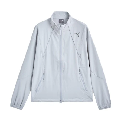 Puma Active Woven Jacket Feather Gray Casual Stand Collar Jacket 940171-03