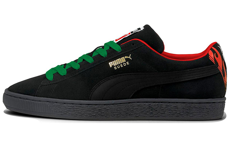 Buy Puma Aczino x Suede 'Hitam Merah Hijau' 389011-01