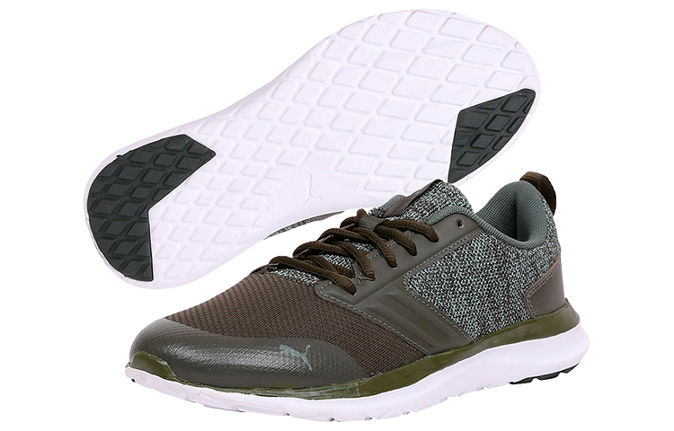 Purchase Puma Agile T1 Idp Rendah Hijau/Coklat/Putih 368170-03