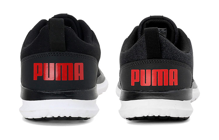 Shop Puma敏捷T1 Nm Idp 黑灰白 低筒跑步鞋