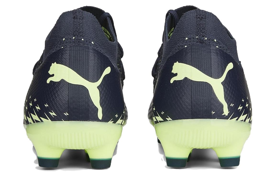 Shop PUMA AG 高科技靈活 巴黎之夜 斐濟光 傍晚天空 足球鞋 男款 黑綠