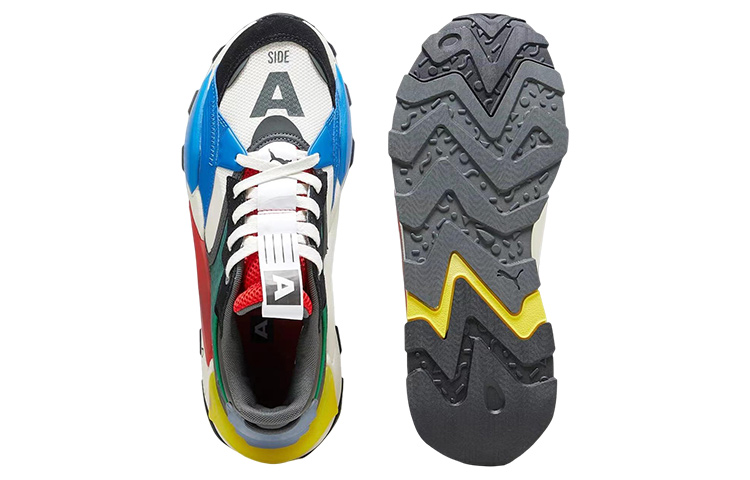 Shop プーマ RS-X3 "カセット白緑青" 394543-02