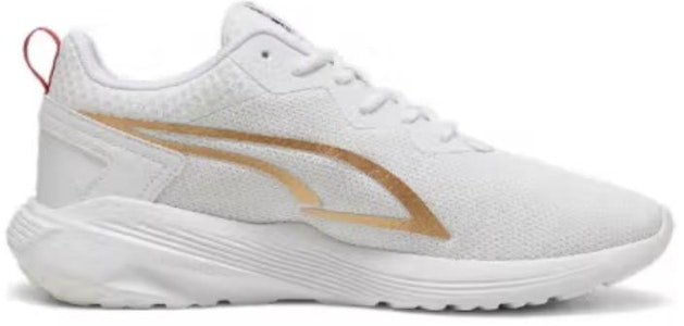 PUMA 耐磨透氣 低幫 跑步鞋 男女同款 白金 Order PUMA 耐磨透氣 低幫 跑步鞋 男女同款 白金