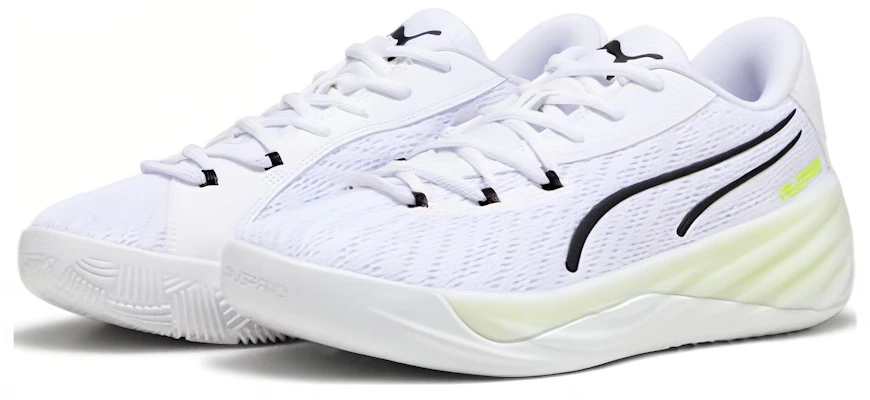 PUMA All-Pro Nitro 運動舒適 防滑耐磨 高筒 籃球鞋 男款 白色 Shop PUMA All-Pro Nitro 運動舒適 防滑耐磨 高筒 籃球鞋 男款 白色