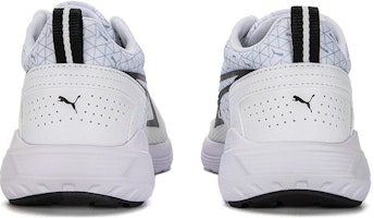PUMA 全天候運動標誌 防滑耐磨 低筒 跑步鞋 男女同款 白黑 Shop PUMA 全天候運動標誌 防滑耐磨 低筒 跑步鞋 男女同款 白黑