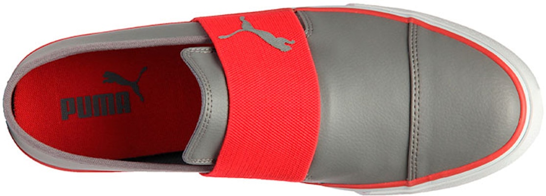 Puma Alpha Slip On SL 'Grey Red' 366221-01 Shop Puma Alpha Slip On SL 'Grey Red' 366221-01
