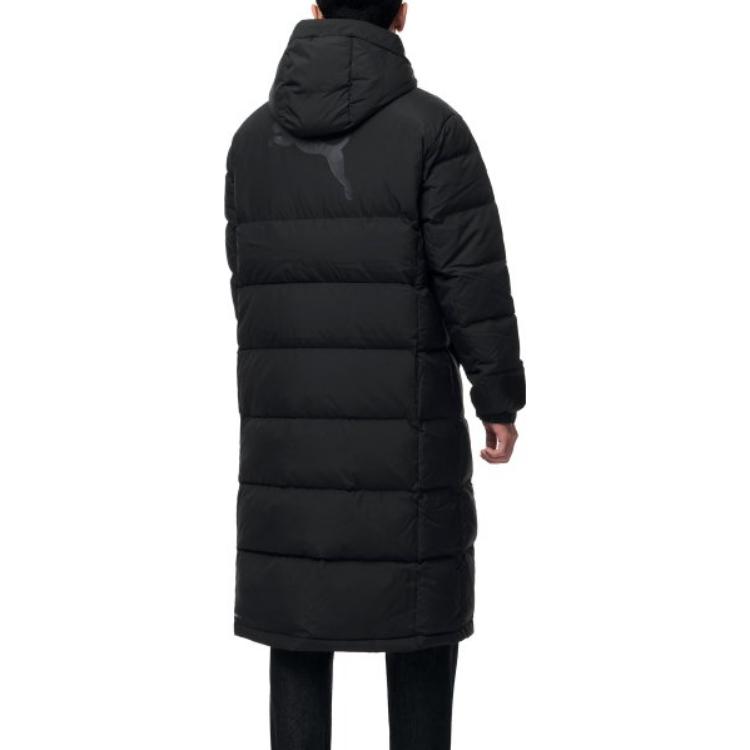Purchase PUMA Alphabet Print Long Down Jacket Winter Unisex Black 932547-01