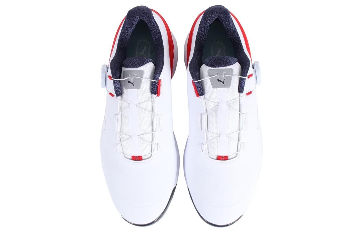 Shop Puma Alphacat Nitro Disc 'Blanco Rojo Negro' 378920-02