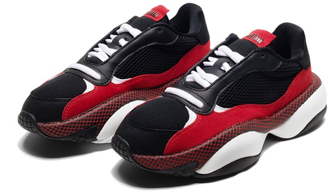 Puma Alteration Blitz Sneakers 'Black Red' 370931-01 Lookbook Puma Alteration Blitz Sneakers 'Black Red' 370931-01