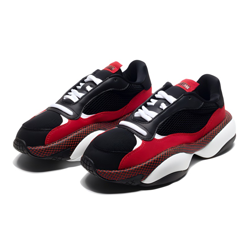 Lookbook Puma Alteration Blitz Sneakers 'Hitam Merah' 370931-01
