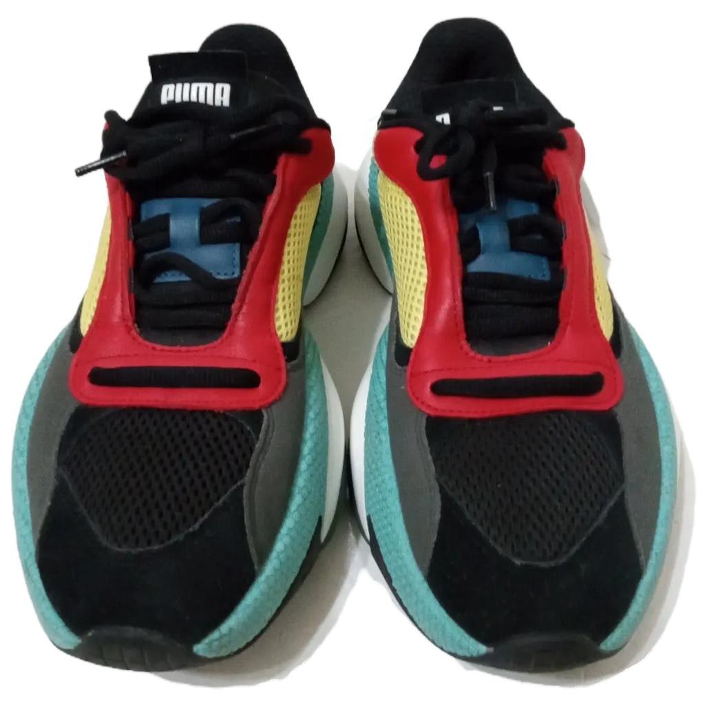 Lookbook プーマ オルタレーション カーブ "ブラックライムライト" 369794-02