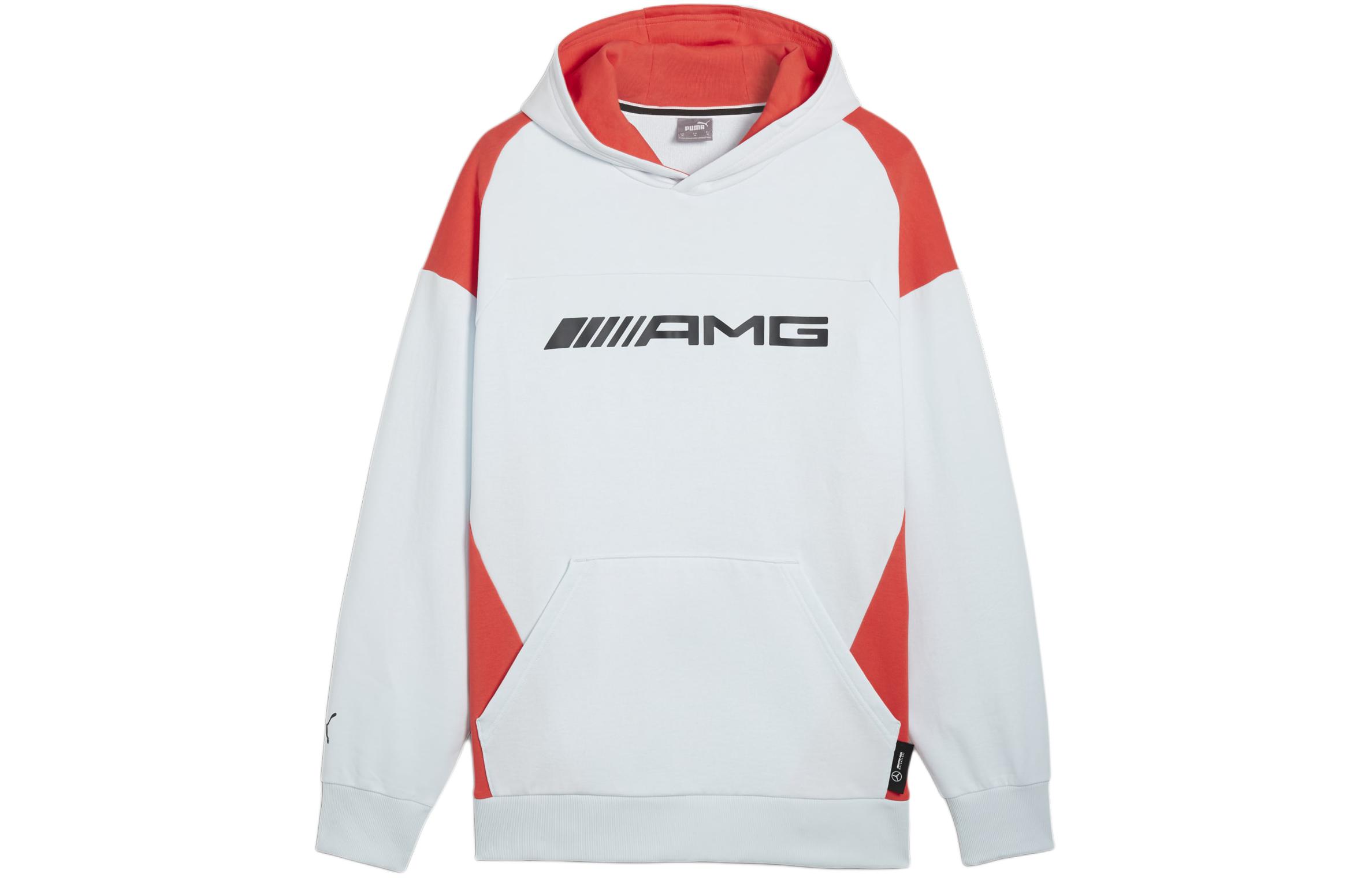 Puma AMG Statement Motorsports Hoodie Dew Green Pullover 623711-12